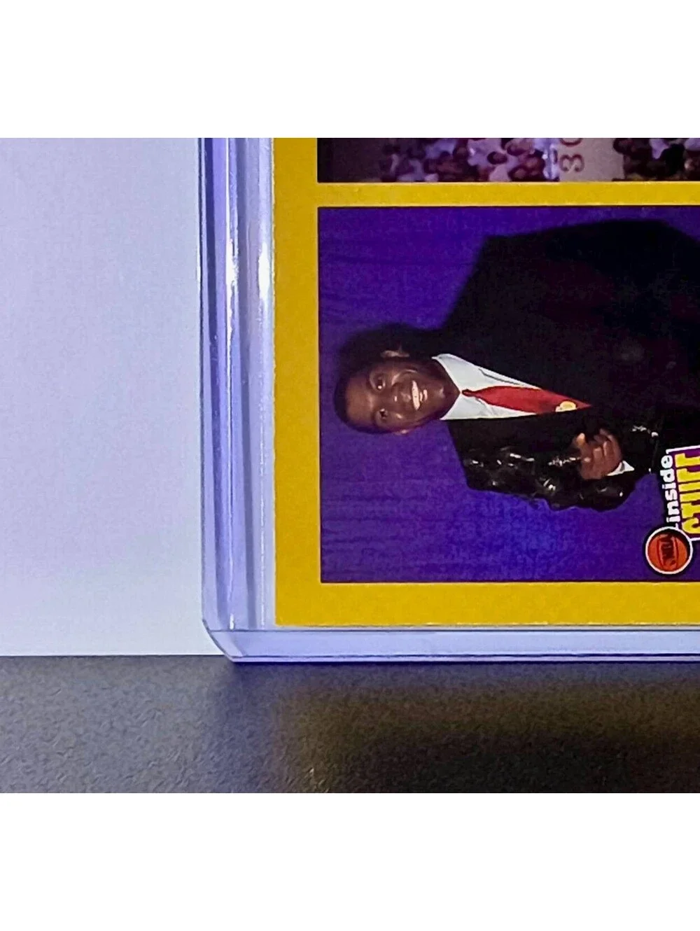 Michael Jordan Magic Johnson 1990-91 NBA Hoops Super Streaks #385 Card Bulls